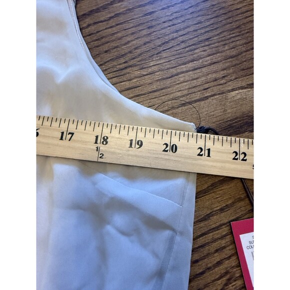 Vince Camuto Maxi Dress Sleeveless Sheer Floral Side Slits Size XL NWT - Picture 5 of 8